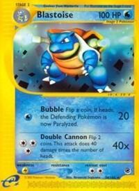 EX: Blastoise (36)