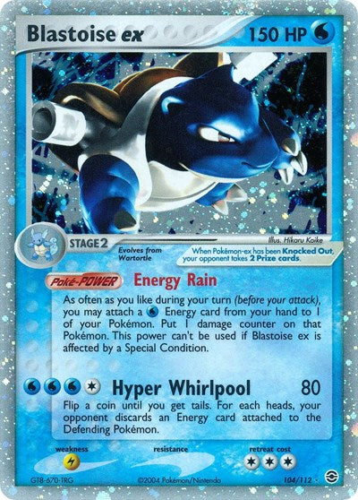 RG: Blastoise ex (Holofoil)