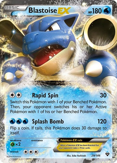XY: Blastoise EX (Holofoil)