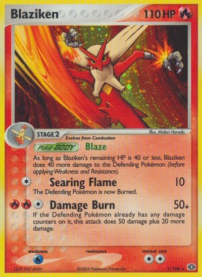 EM: Blaziken (Reverse Holofoil)