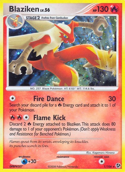 GE: Blaziken (Reverse Holofoil)