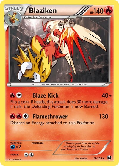 DEX: Blaziken (Holofoil)