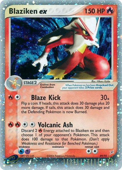 MA: Blaziken ex (Holofoil)