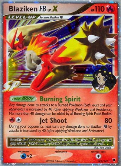SV: Blaziken FB Lv.X (Holofoil)