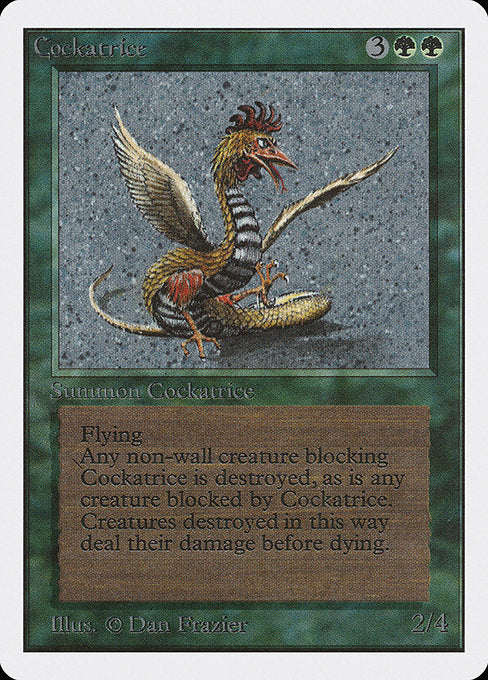2ED: Cockatrice