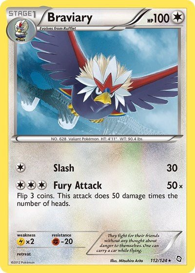 DRX: Braviary (Reverse Holofoil)