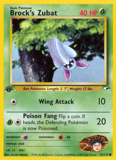 G1: Brock's Zubat (74) (Unlimited)