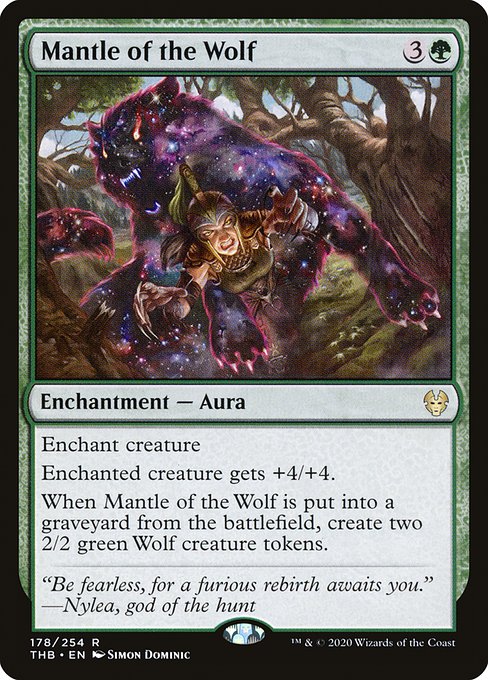 THB: Mantle of the Wolf (Foil)