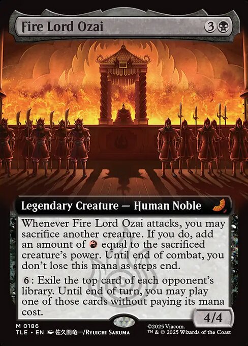 TLE: Fire Lord Ozai (Extended Art)