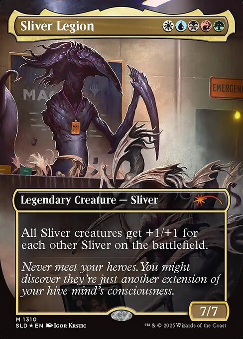 SLD: Sliver Legion (1310) (Rainbow Foil)