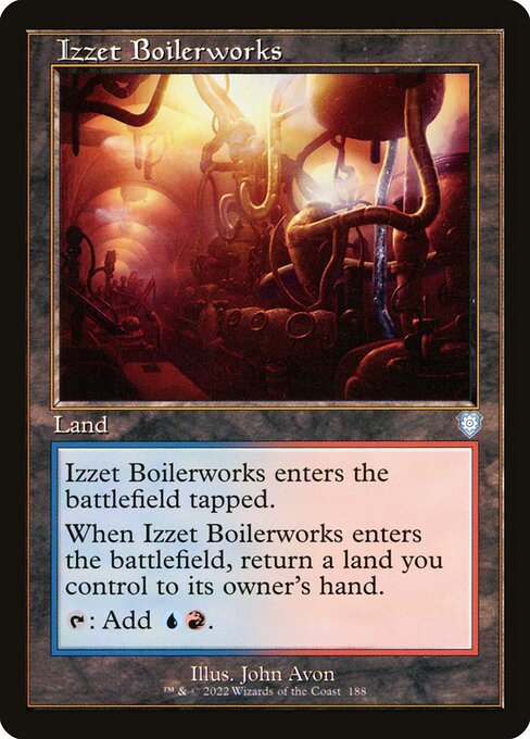 BRC: Izzet Boilerworks (Retro Frame)