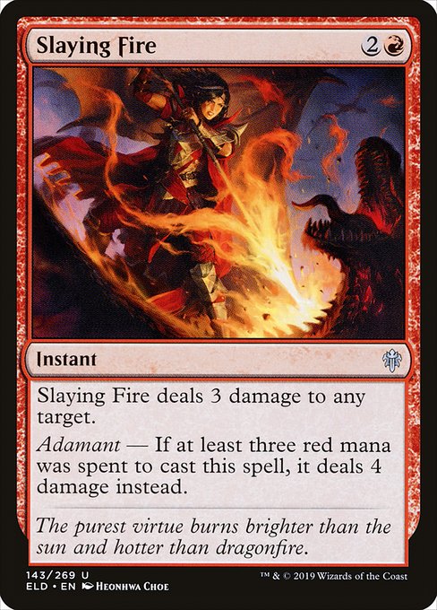 ELD: Slaying Fire (Foil)