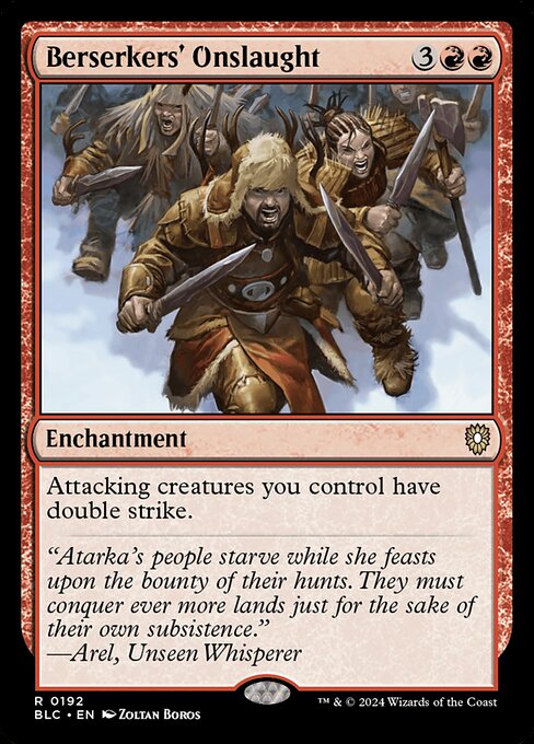 BLC: Berserkers' Onslaught