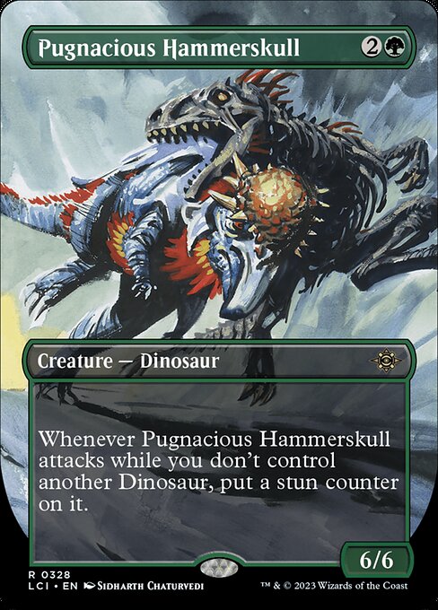 LCI: Pugnacious Hammerskull (Borderless) (Foil)