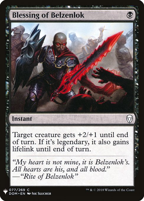 PLST: Blessing of Belzenlok