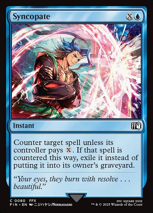 FIN: Syncopate (Foil)