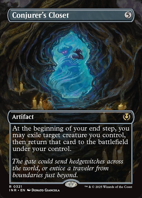 INR: Conjurer's Closet (Borderless) (Foil)