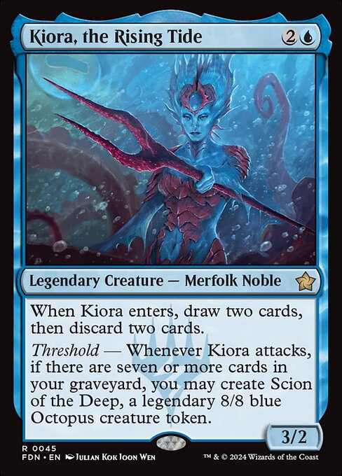 FDN: Kiora, the Rising Tide (Foil)