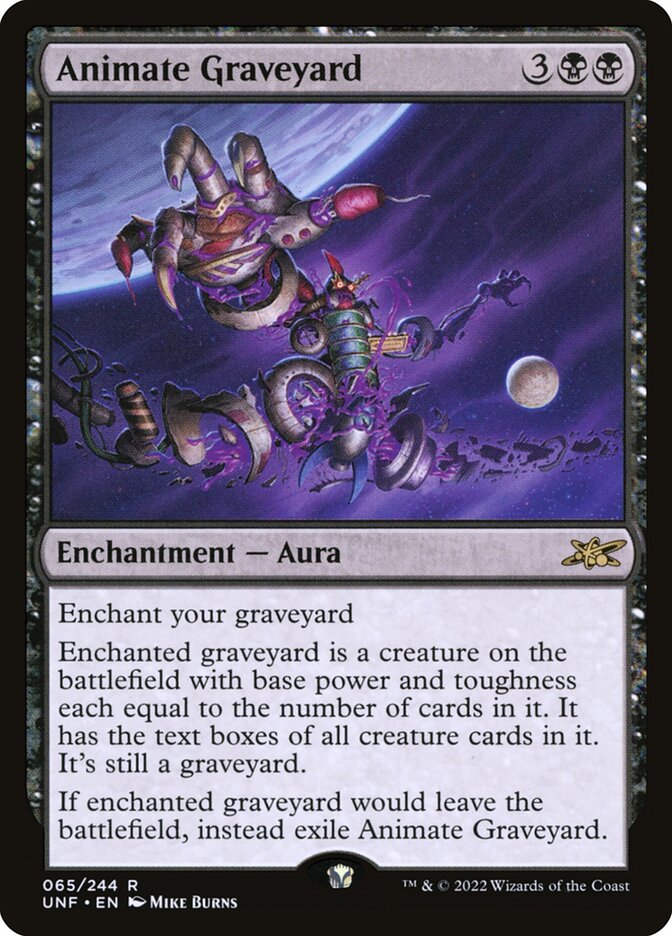 Animate Graveyard [Foil] :: UNF