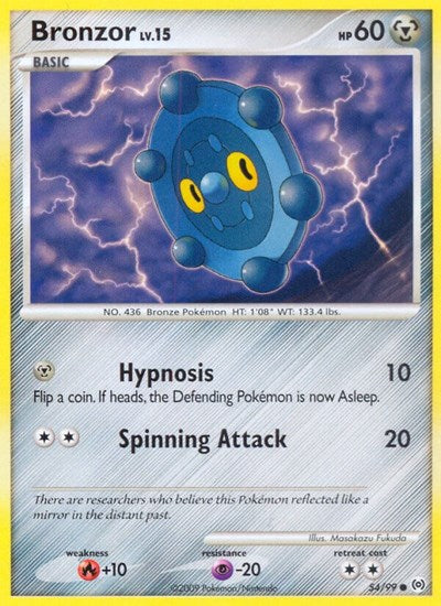 AR: Bronzor (54) (Reverse Holofoil)