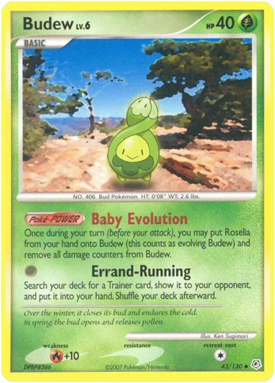 DP: Budew (Reverse Holofoil)