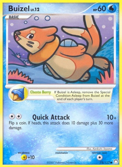 MT: Buizel (Reverse Holofoil)