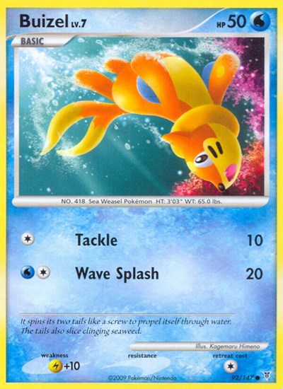 SV: Buizel (Reverse Holofoil)