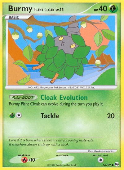 AR: Burmy Plant Cloak (Reverse Holofoil)