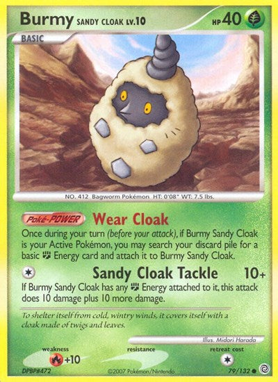 SW: Burmy Sandy Cloak (Reverse Holofoil)