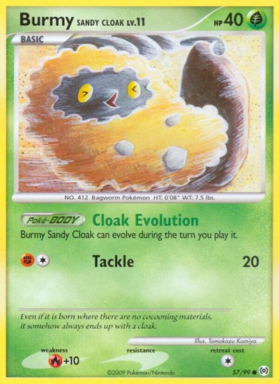 AR: Burmy Sandy Cloak