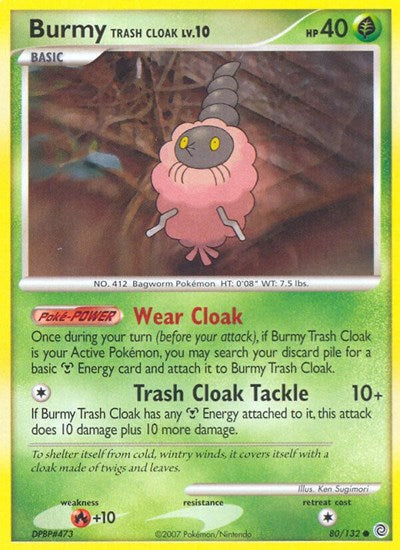 SW: Burmy Trash Cloak (Reverse Holofoil)