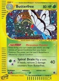 EX: Butterfree (5) (Holofoil)