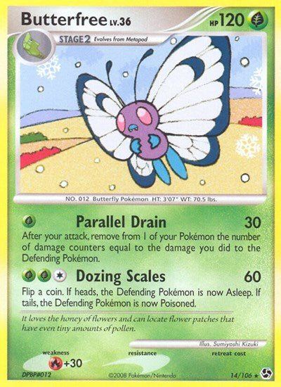 GE: Butterfree (Reverse Holofoil)