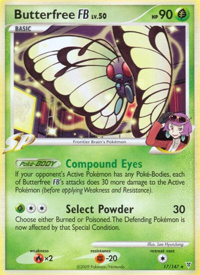 SV: Butterfree FB (Reverse Holofoil)