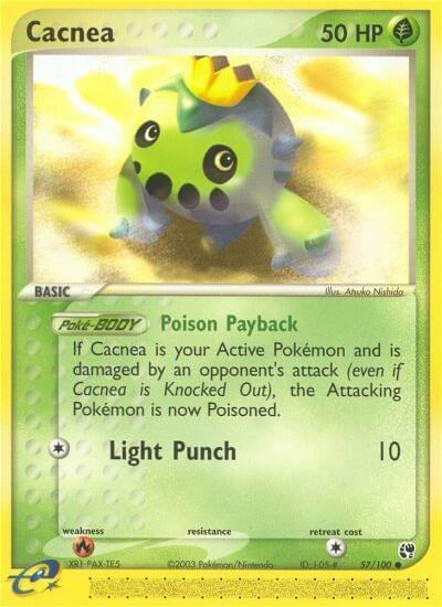SS: Cacnea - 57/100 (Reverse Holofoil)