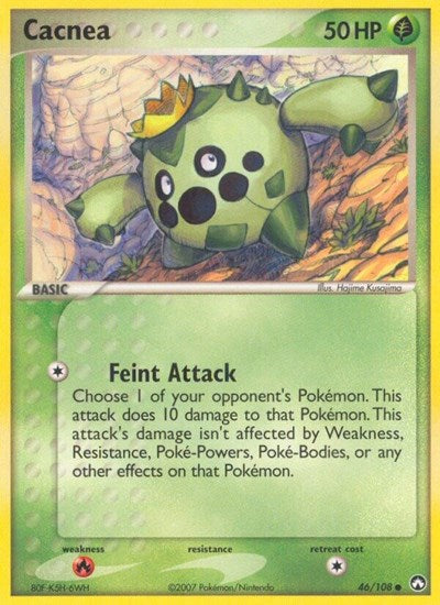 PK: Cacnea (Reverse Holofoil)