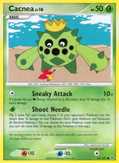 PL: Cacnea (Reverse Holofoil)