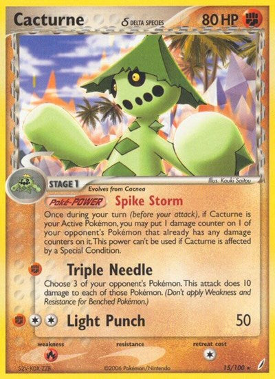 CG: Cacturne (Delta Species)