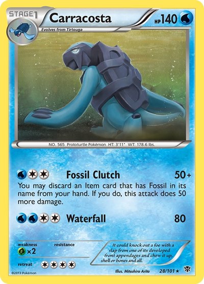 PLB: Carracosta (Reverse Holofoil)