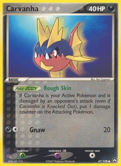 PK: Carvanha (Reverse Holofoil)