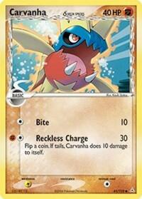 HP: Carvanha (Delta Species) (Reverse Holofoil)