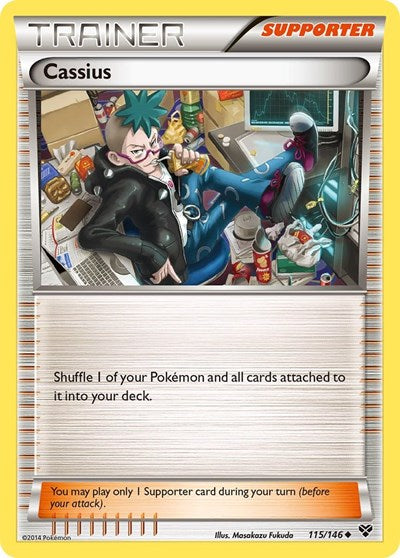 XY: Cassius (Reverse Holofoil)