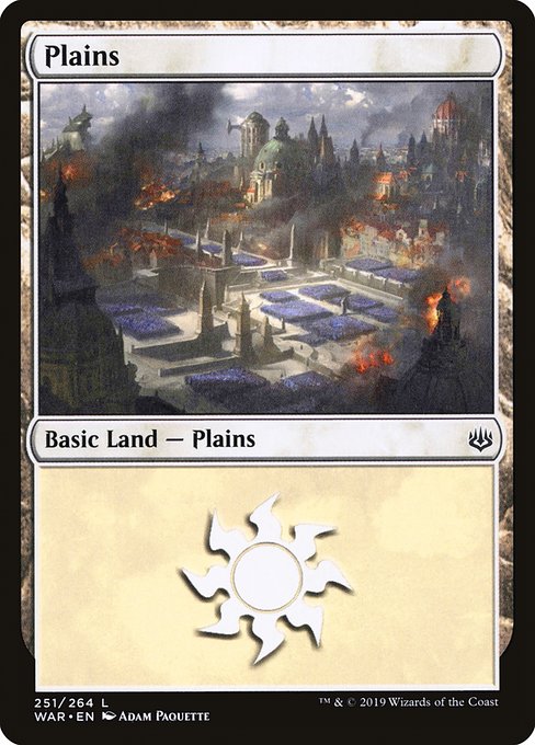 WAR: Plains (251) (Foil)