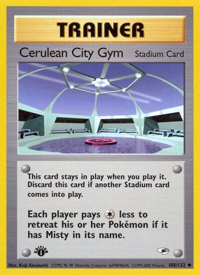 G1: Cerulean City Gym (1st Edition)