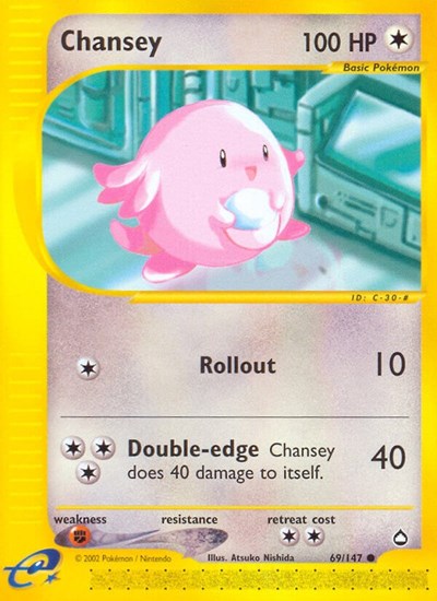 AQ: Chansey (Reverse Holofoil)