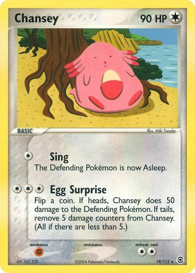 RG: Chansey (Reverse Holofoil)