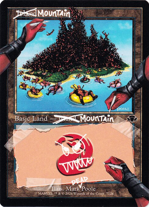 SLD: Mountain (7126) (Foil)