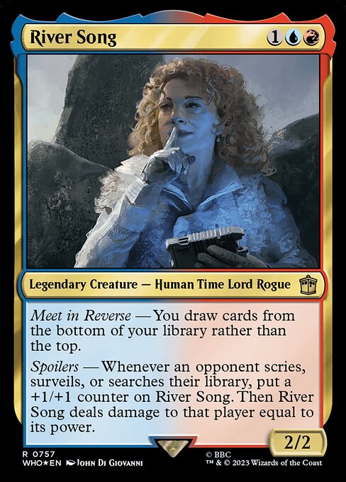 WHO: River Song (Surge Foil)