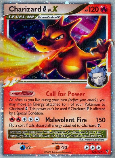 SV: Charizard G Lv.X (Holofoil)