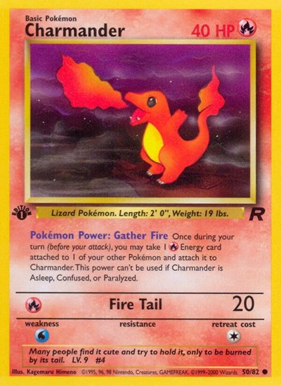 TR: Charmander (1st Edition)